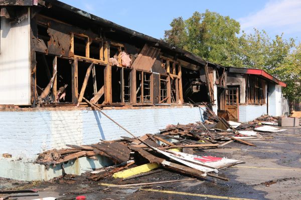 Commercial Fire Damage Repair in Clearwater